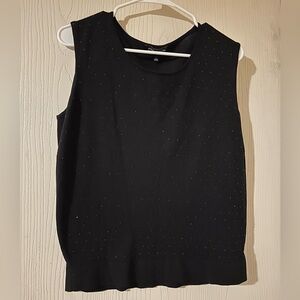 Jones New York Black Sleeveless Tank Top
